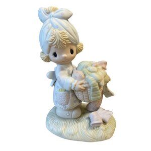 Precious Moments "Be Not Weary In Well Doing" Figurine By Jonathan & David